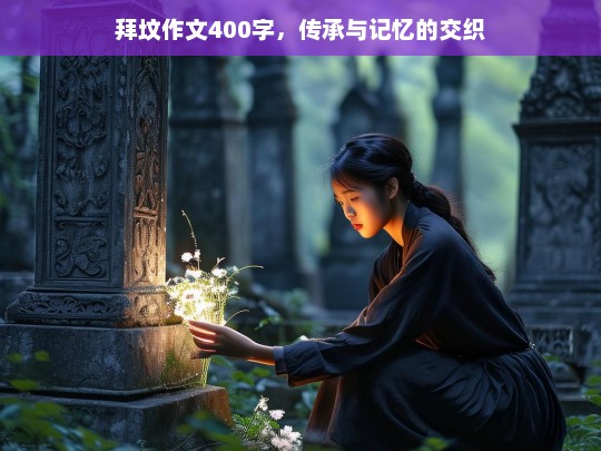 拜坟作文400字，传承与记忆的交织