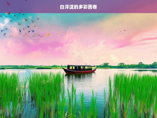 白洋淀的多彩画卷，白洋淀，多彩画卷之美