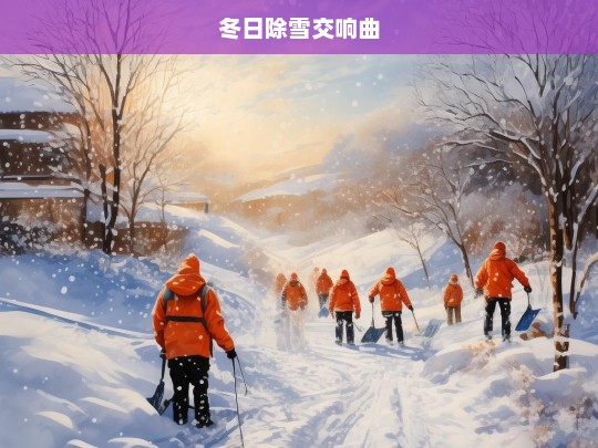 冬日除雪交响曲，冬日除雪交响曲，奏响雪季的独特乐章