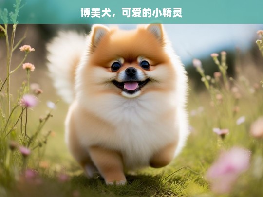 博美犬，可爱的小精灵，博美犬，可爱小精灵