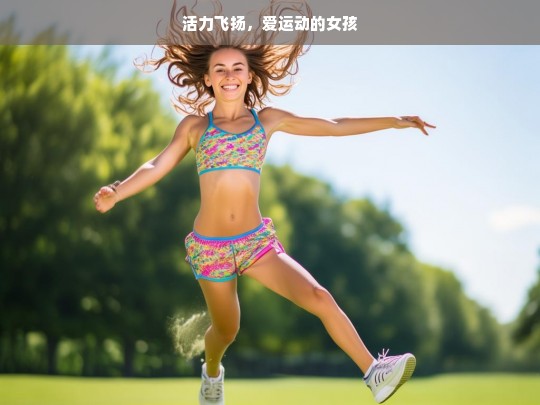 活力飞扬，爱运动的女孩