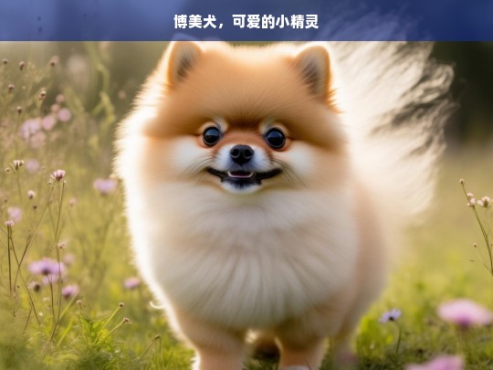 博美犬，可爱的小精灵，博美犬，可爱小精灵