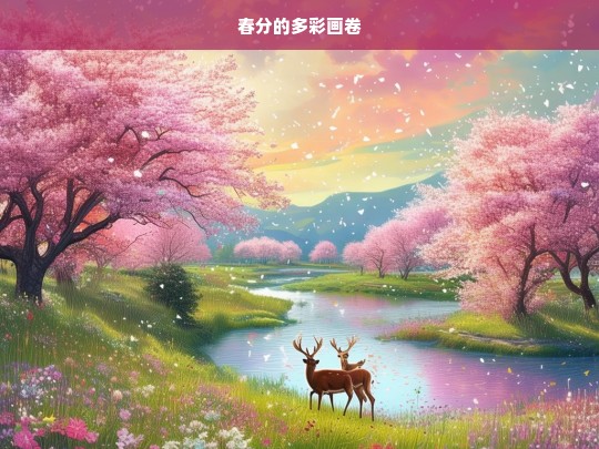 春分的多彩画卷，春分，多彩画卷之景