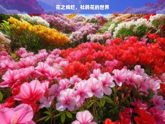 花之绚烂，杜鹃花的世界