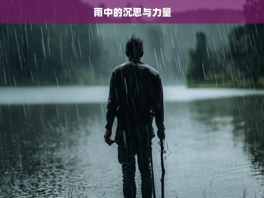 雨中的沉思与力量