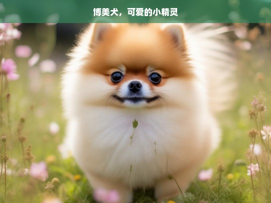 博美犬，可爱的小精灵，博美犬，可爱小精灵