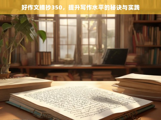 350字好作文摘抄，提升写作水平的秘诀与实践指南