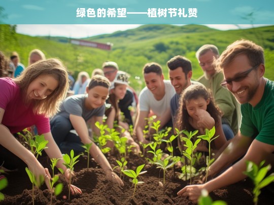 绿色的希望——植树节礼赞，植树节，绿色的希望礼赞