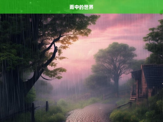 雨中的世界，雨中世界