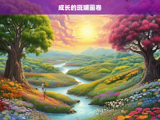 成长的斑斓画卷，成长，绚丽斑斓的画卷